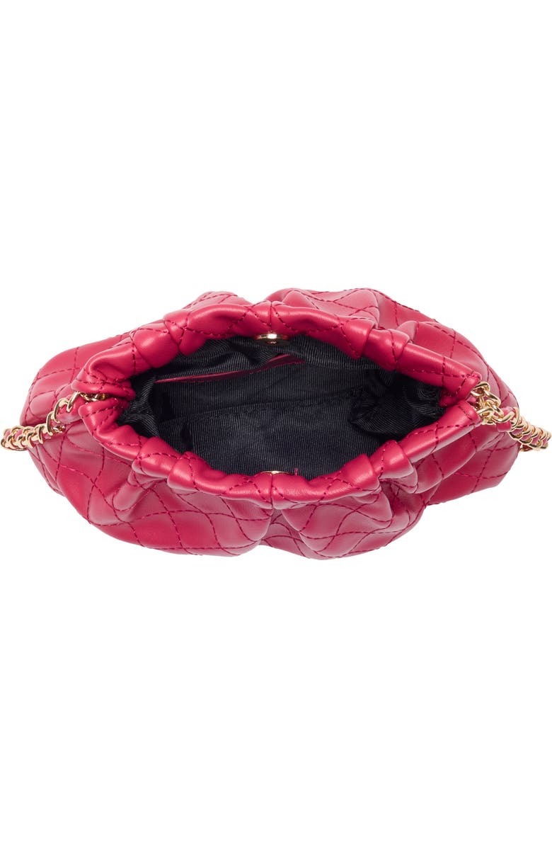 URBAN EXPRESSIONS HANDBAGS Quilted Crossbody Bag, Alternate, color, Hot Pink