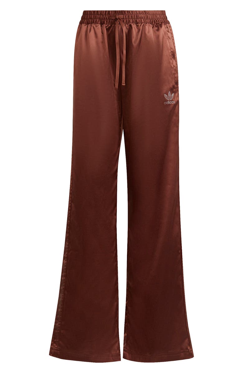 adidas Originals Wide Leg Satin Track Pants, Alternate, color,