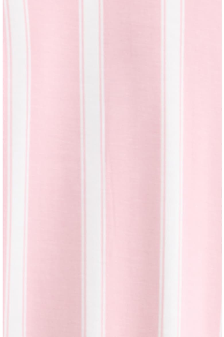 Moonlight Eco Knit Pajamas, Alternate, color, PINK- IVORY RIVIERA STRIPE