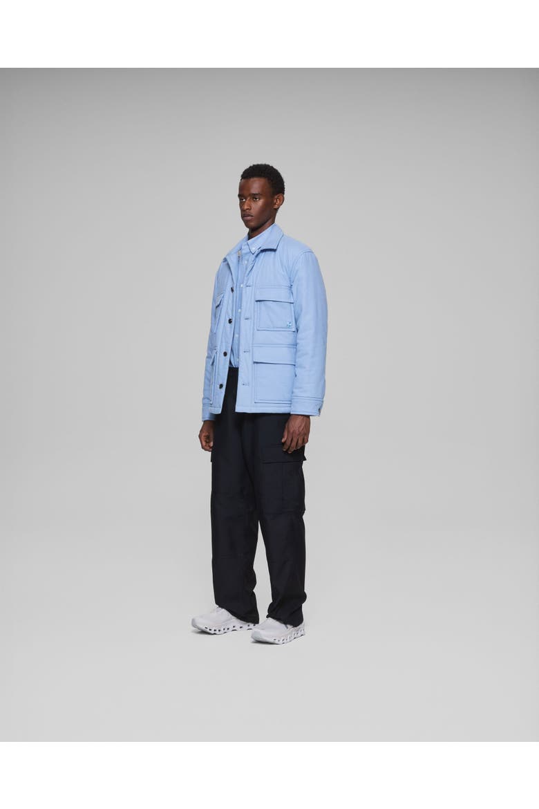 Cashmere Primaloft Chore Jacket, Alternate, color, Light Blue
