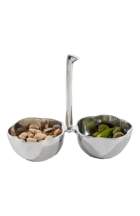 Fiore Double Snack Dish