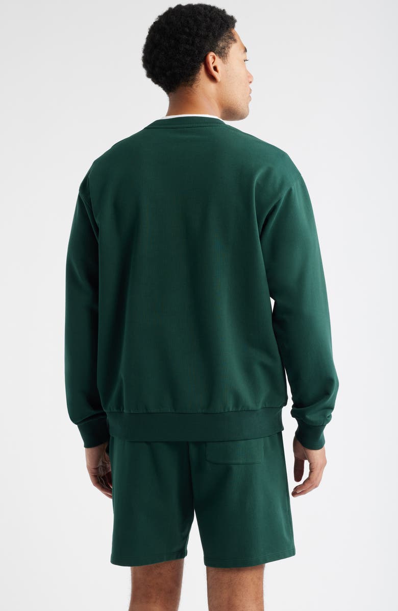 Recess Pickleball x Zella Court Terry Sweatshirt, Alternate, color, Green Park