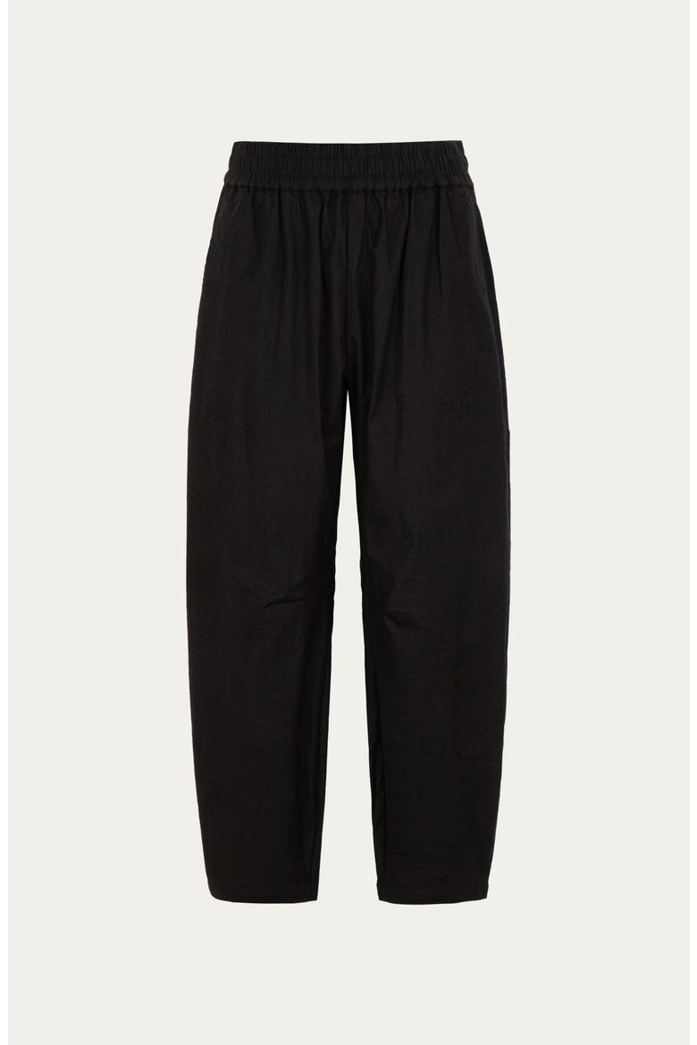 Aella Mid Rise Relaxed Pants, Alternate, color, black