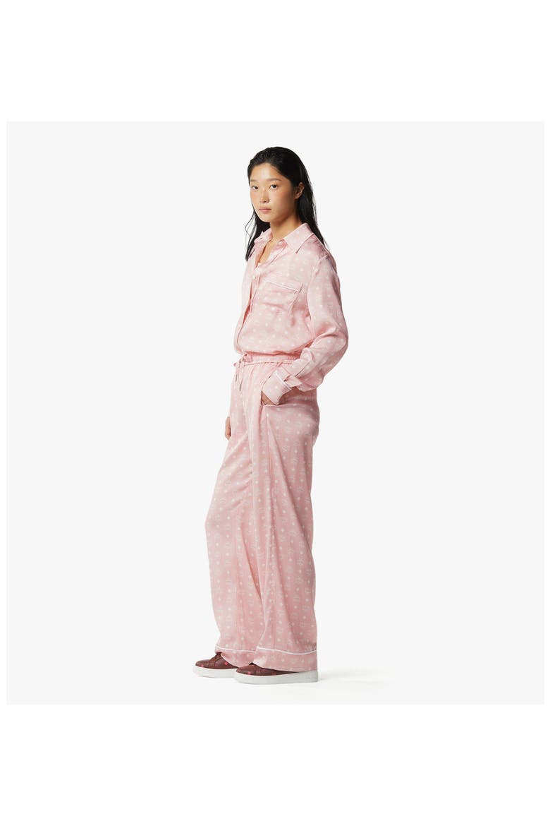 Silk Pajama Pants, Alternate, color, Soft Pink