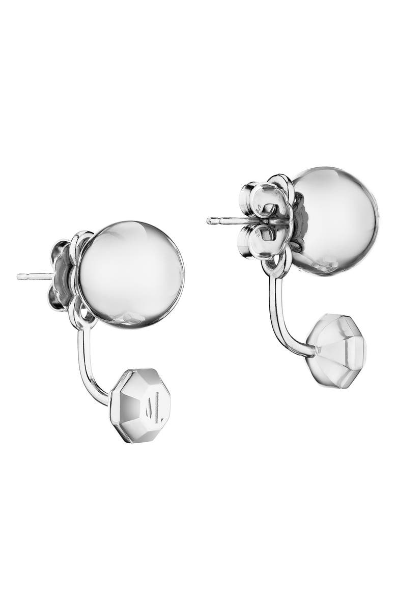 ManLuu Ear Jackets, Alternate, color, Sterling Silver