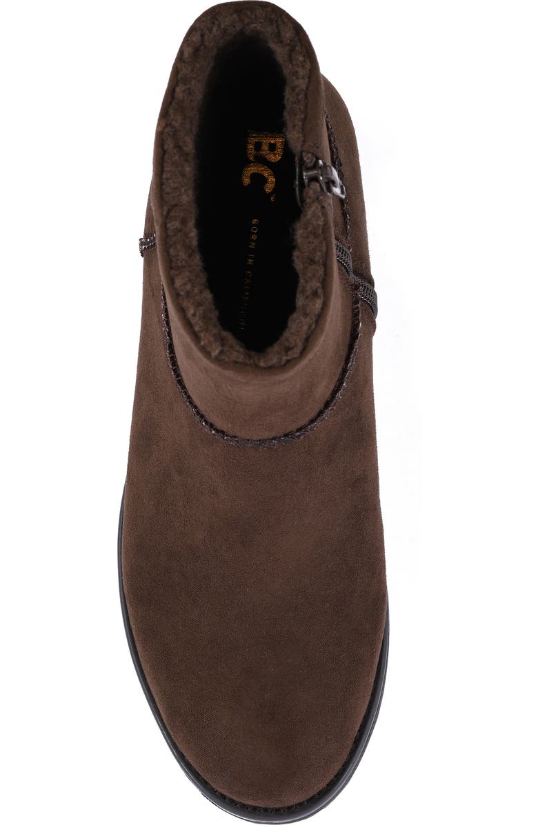 BC Footwear Pay Up Faux Fur Bootie, Alternate, color,