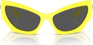 Versace 60mm Cat Eye Sunglasses