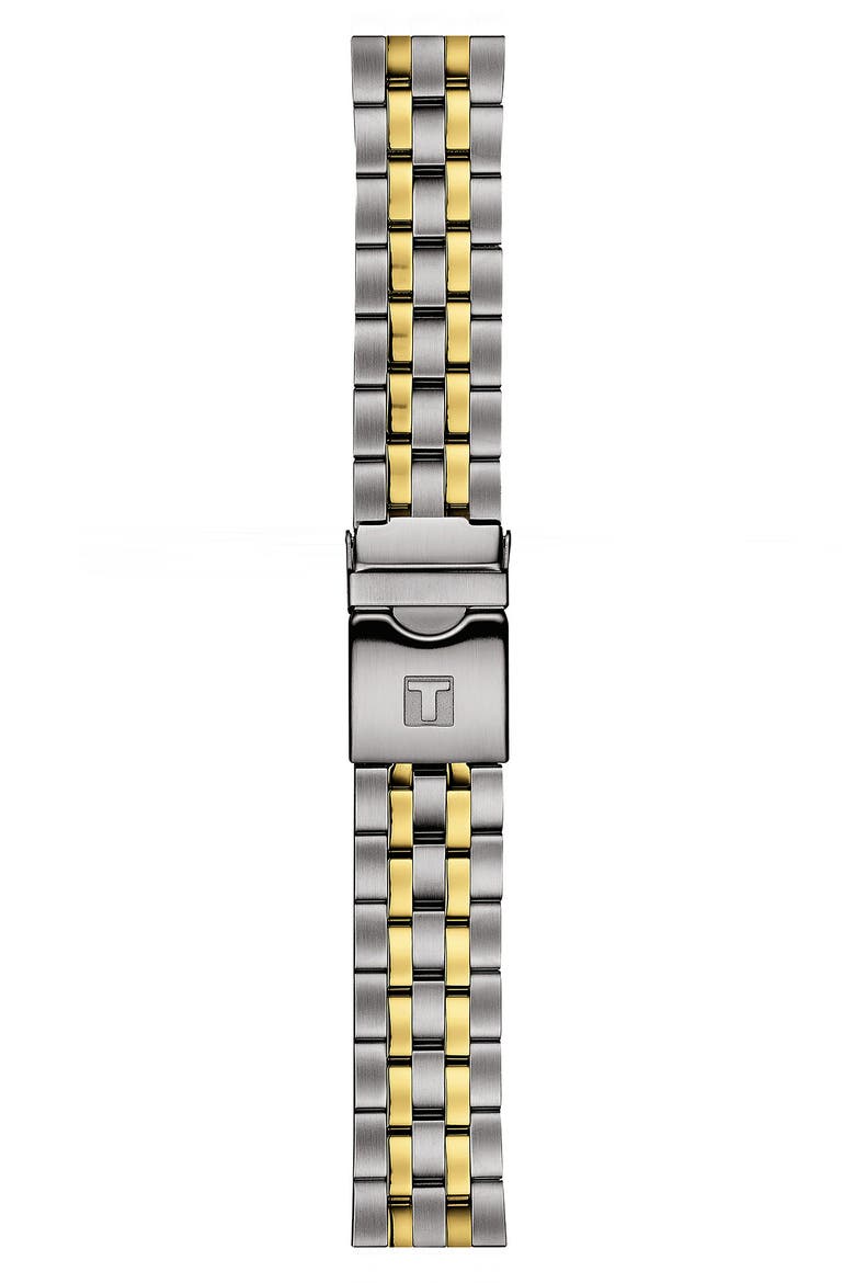 Seastar 1000 Automatic Bracelet Watch, 43mm, Alternate, color, SILVER/ BLACK/ GOLD