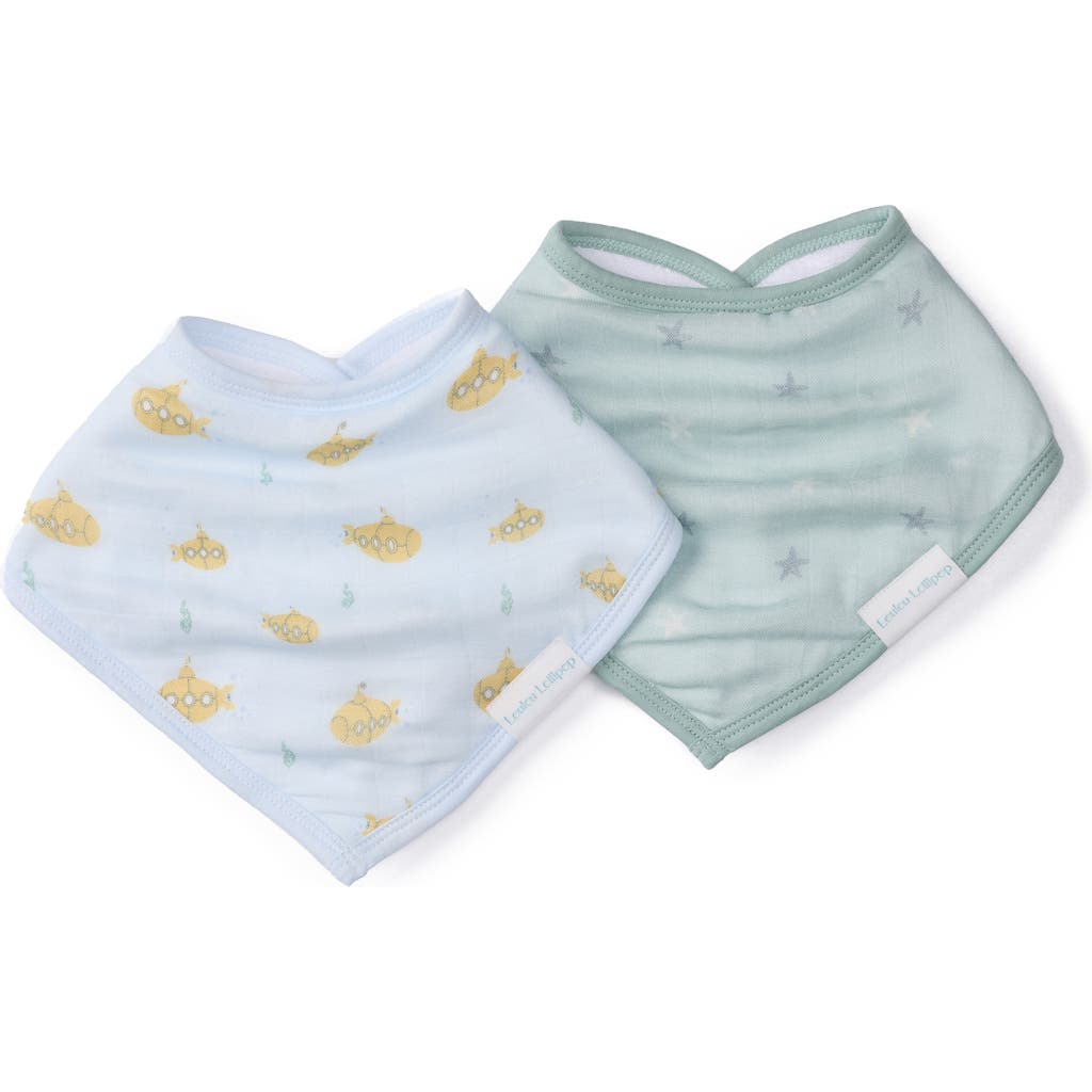 Loulou Lollipop Assorted 2-pack Muslin Bandana Bibs