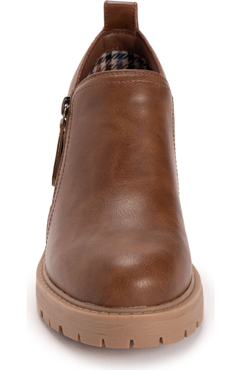 MUK LUKS Lainey Bootie, Alternate, color, Dark Tan