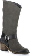 Fly London Harness Belt Block Heel Boot