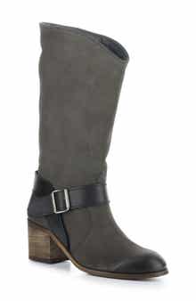 Fly London Harness Belt Block Heel Boot