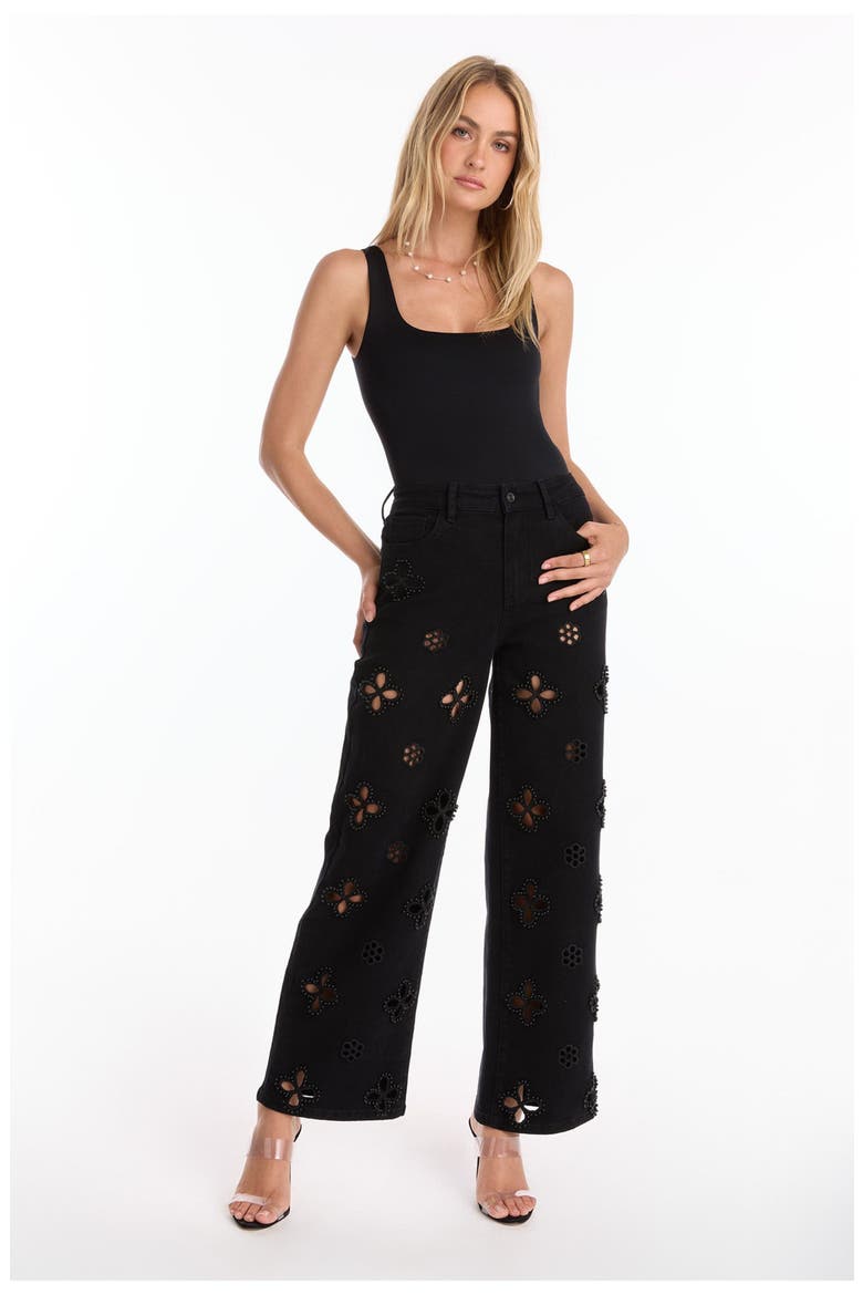 Loren Bodysuit, Alternate, color, Black