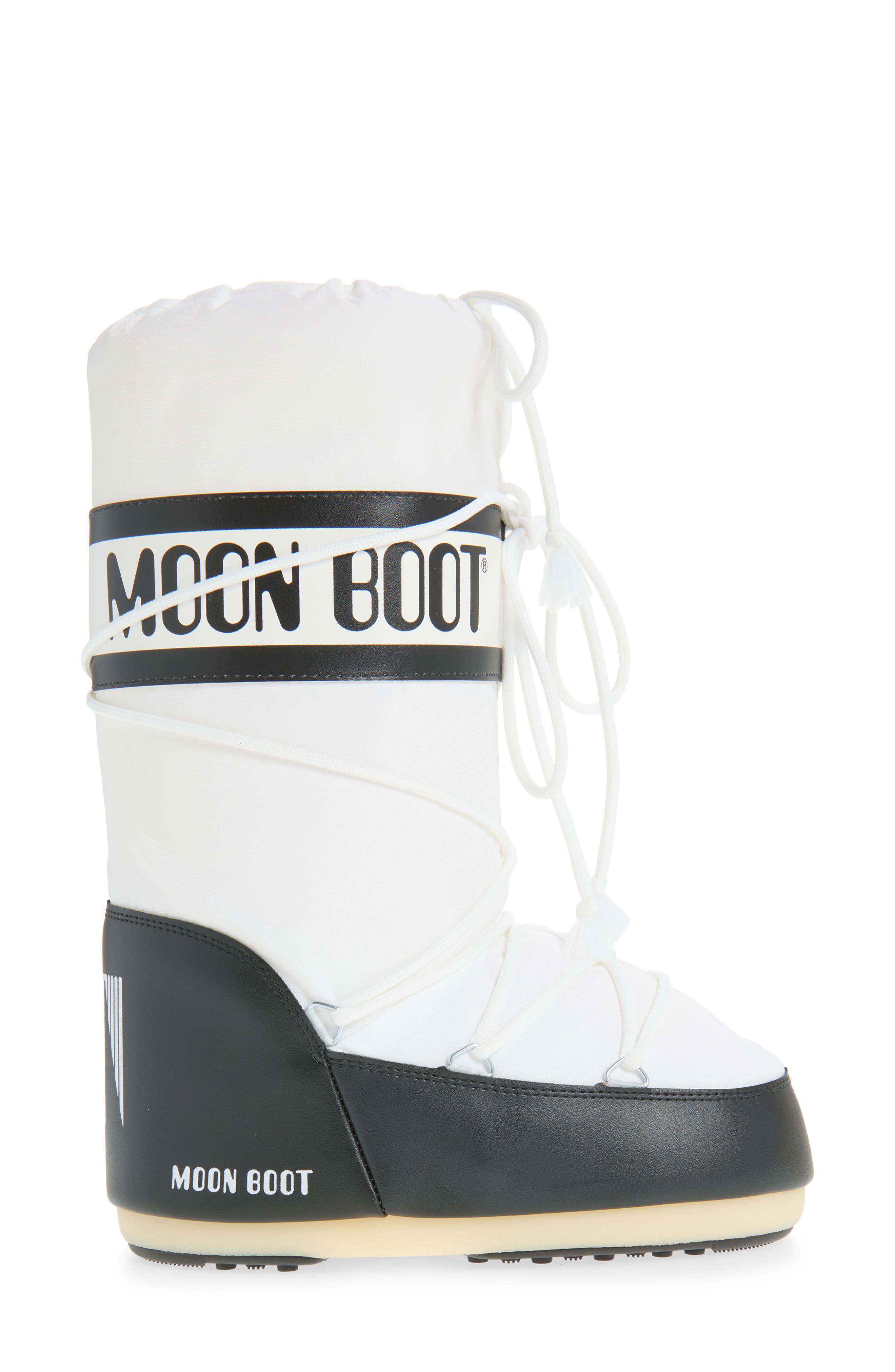 Moon Boot<sup>®</sup> Icon Boot, Alternate, color, Black/ White