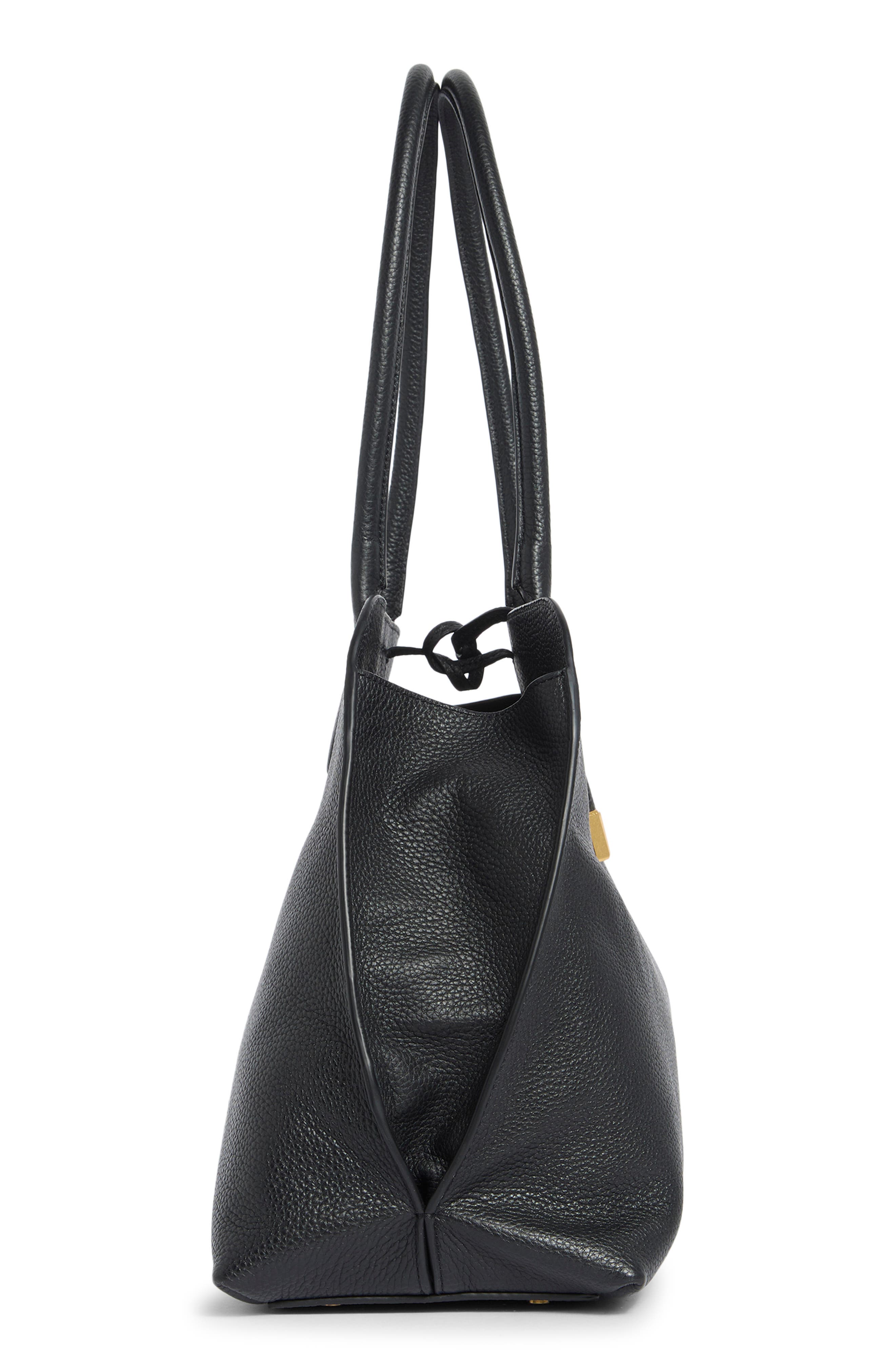 Vince Donna Large Satchel, Alternate, color, Black