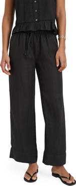 Alex Mill Riley Linen Wide Leg Pants