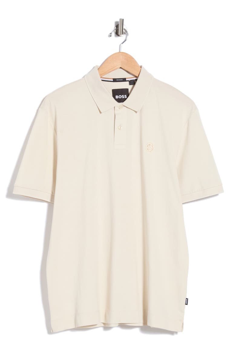 Parris Cotton Knit Polo, Alternate, color, OPEN WHITE