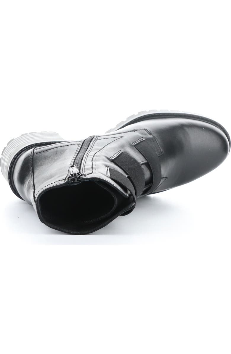 Bos. & Co. Indie Waterproof Bootie, Alternate, color, Black Feel Leather