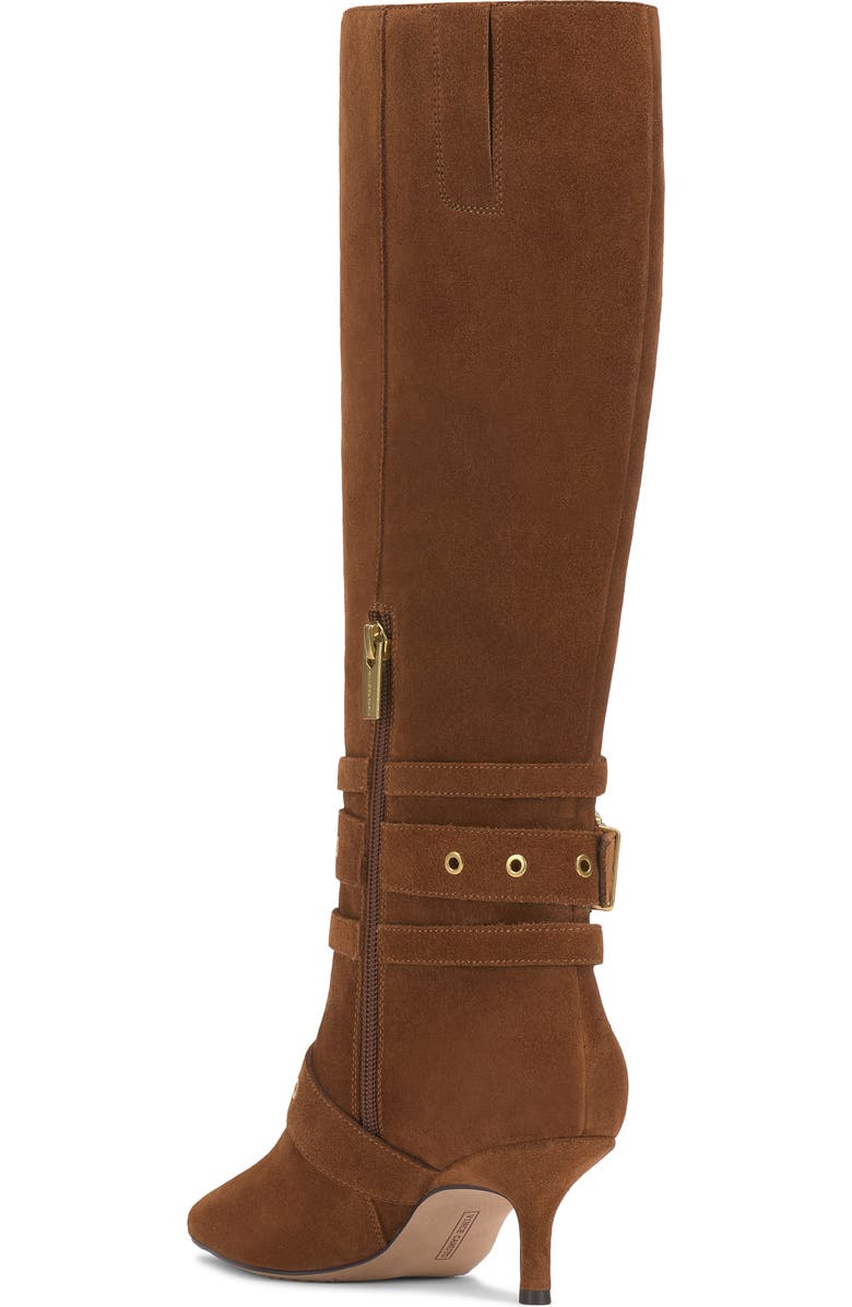 Vince Camuto Tyleen Pointed Toe Knee High Boot, Alternate, color, Burnt Sugar Verona
