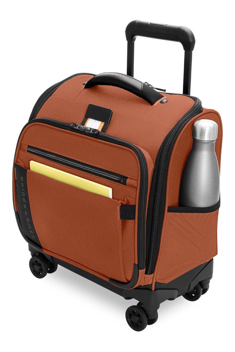 ZDX Cabin Spinner Suitcase, Alternate, color, CANYON