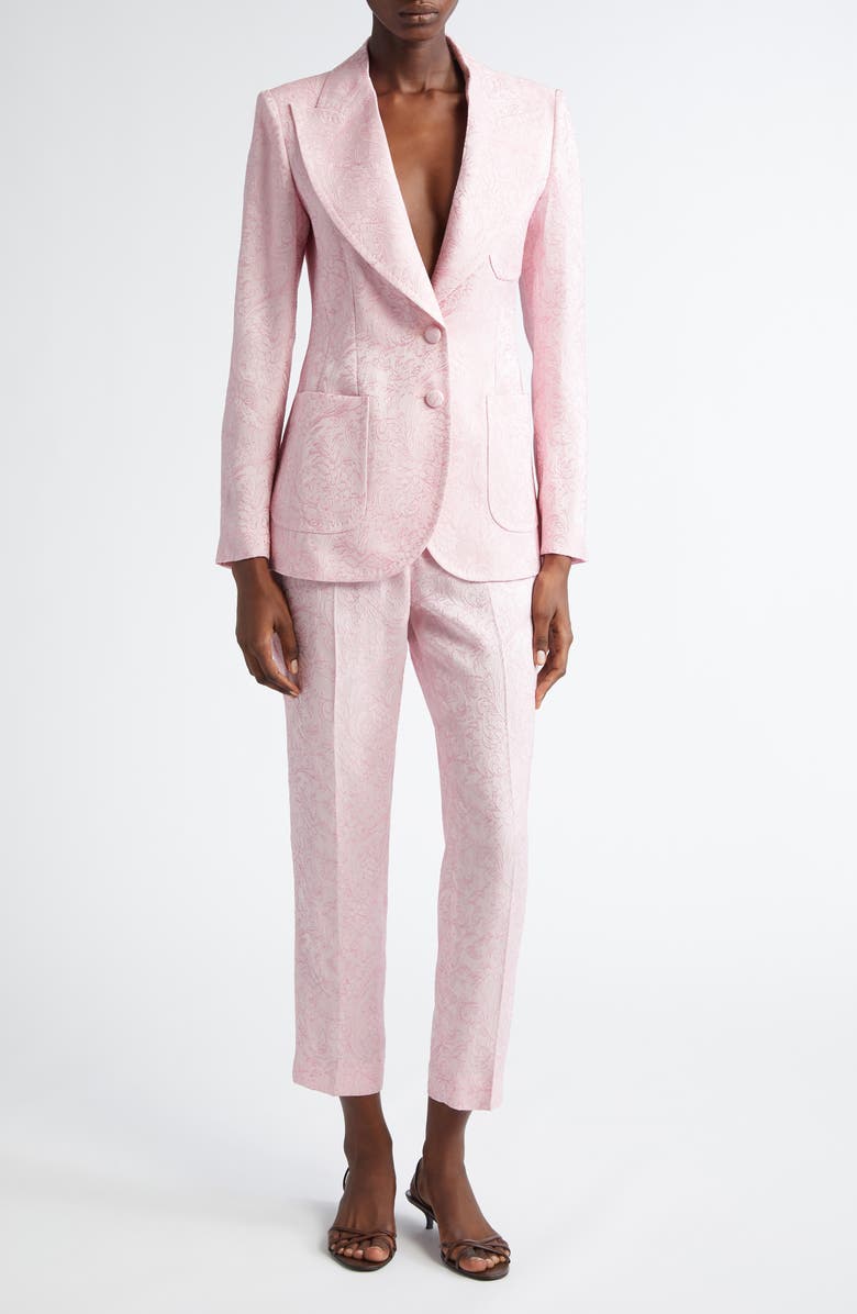 Etro Floral Paisley Jacquard Blazer, Alternate, color, 