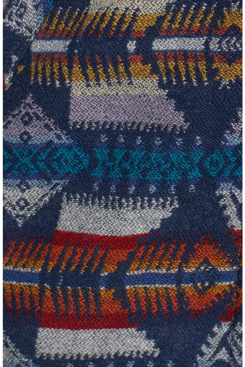 X Pendleton 'Dakota' Fleece Hoodie, Alternate, color, PENDLETON EAGLE ROCK SADD