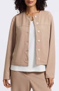 Foxcroft Valerie Crepe Knit Jacket
