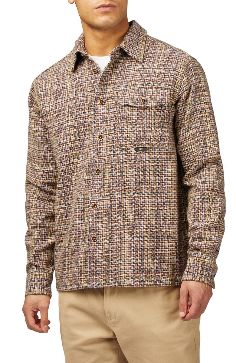 Ben Sherman Regular Fit Diffused Overshirt, Main, color,