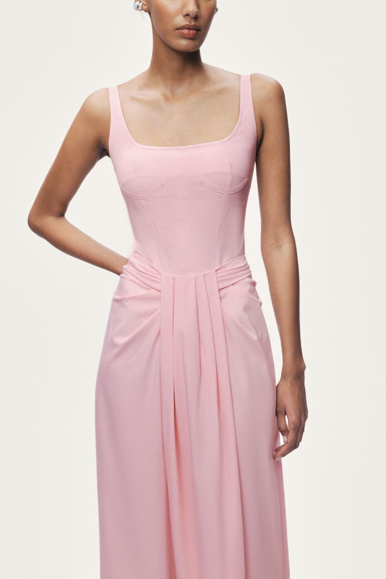 Pleated Trousers, Alternate, color, Pink