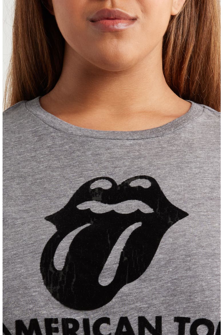 Rolling Stones Graphic Boyfriend T-Shirt, Alternate, color, MEDIUM HEATHER GREY