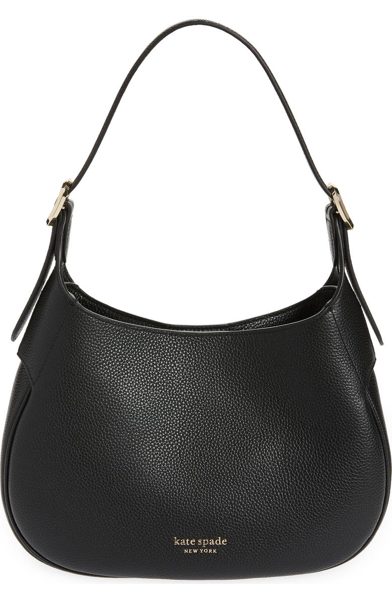 Kate Spade New York penny pebbled leather shoulder bag, Main, color,