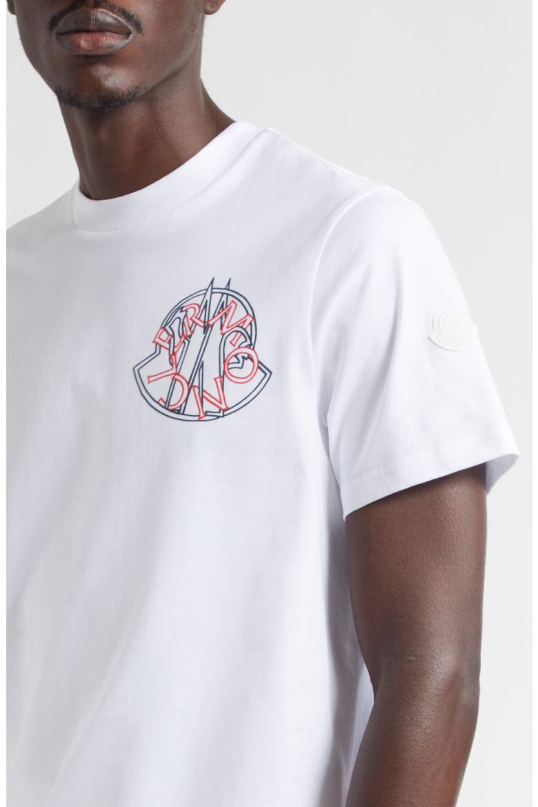 Logo Graphic T-Shirt, Alternate, color, BRILLIANT WHITE