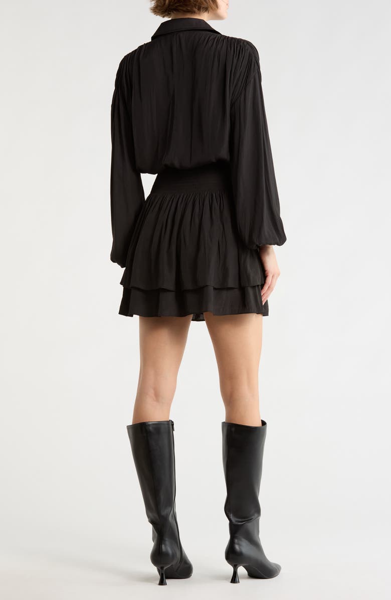 Ramy Brook Poli Dress, Alternate, color, Black