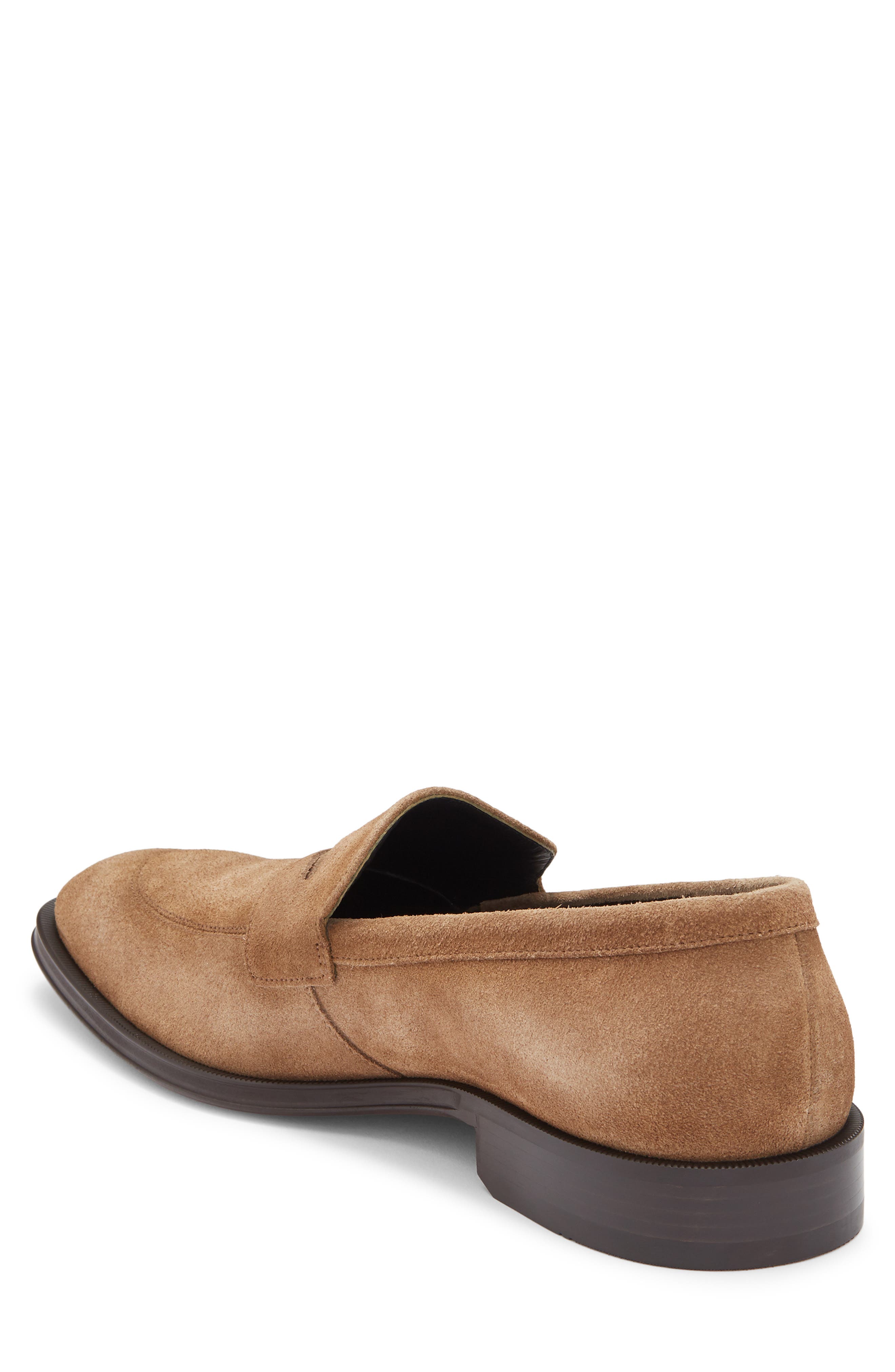 BOSS Derrek Penny Loafer, Alternate, color, Medium Beige