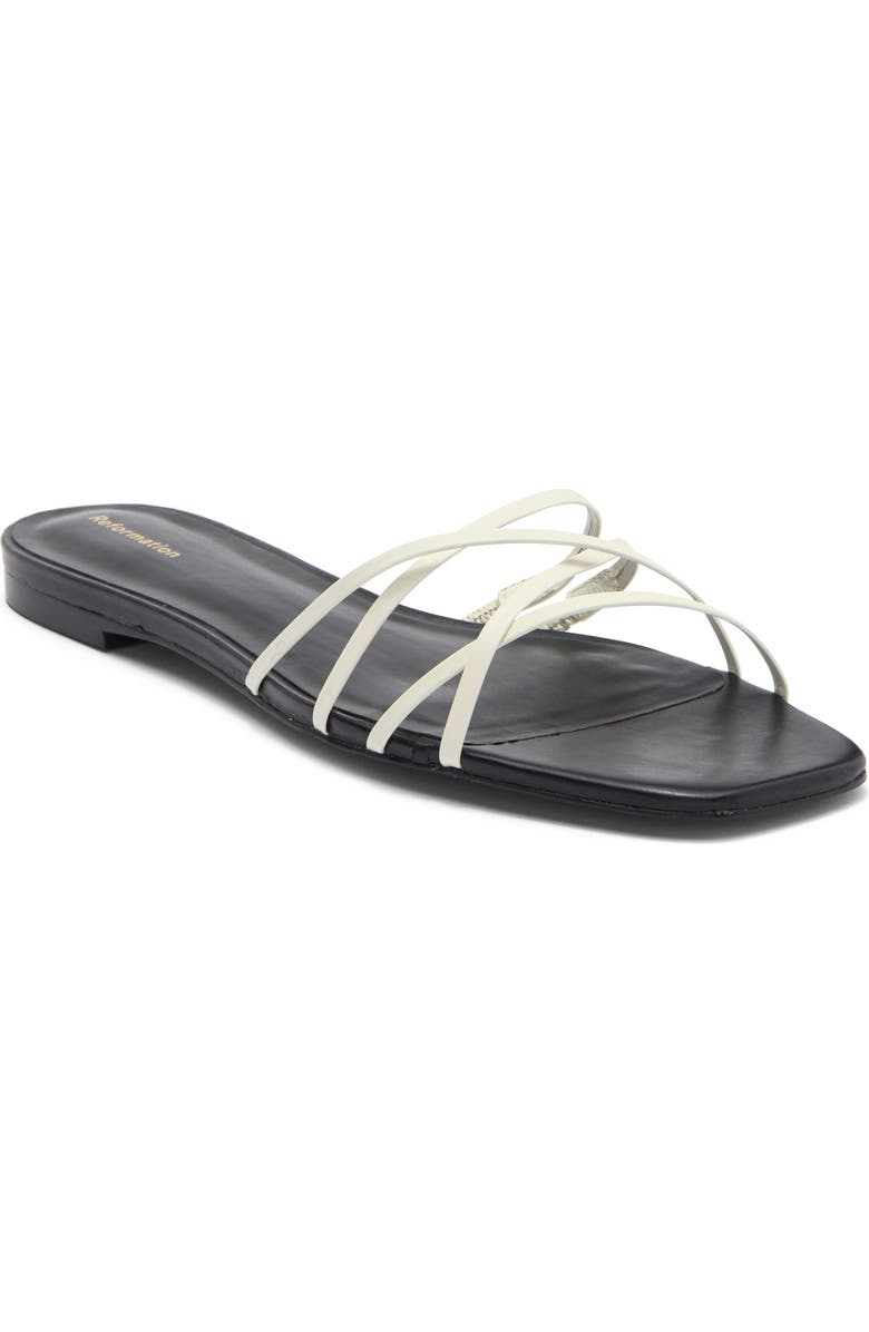 Reformation Wagner Strappy Sandal, Main, color,