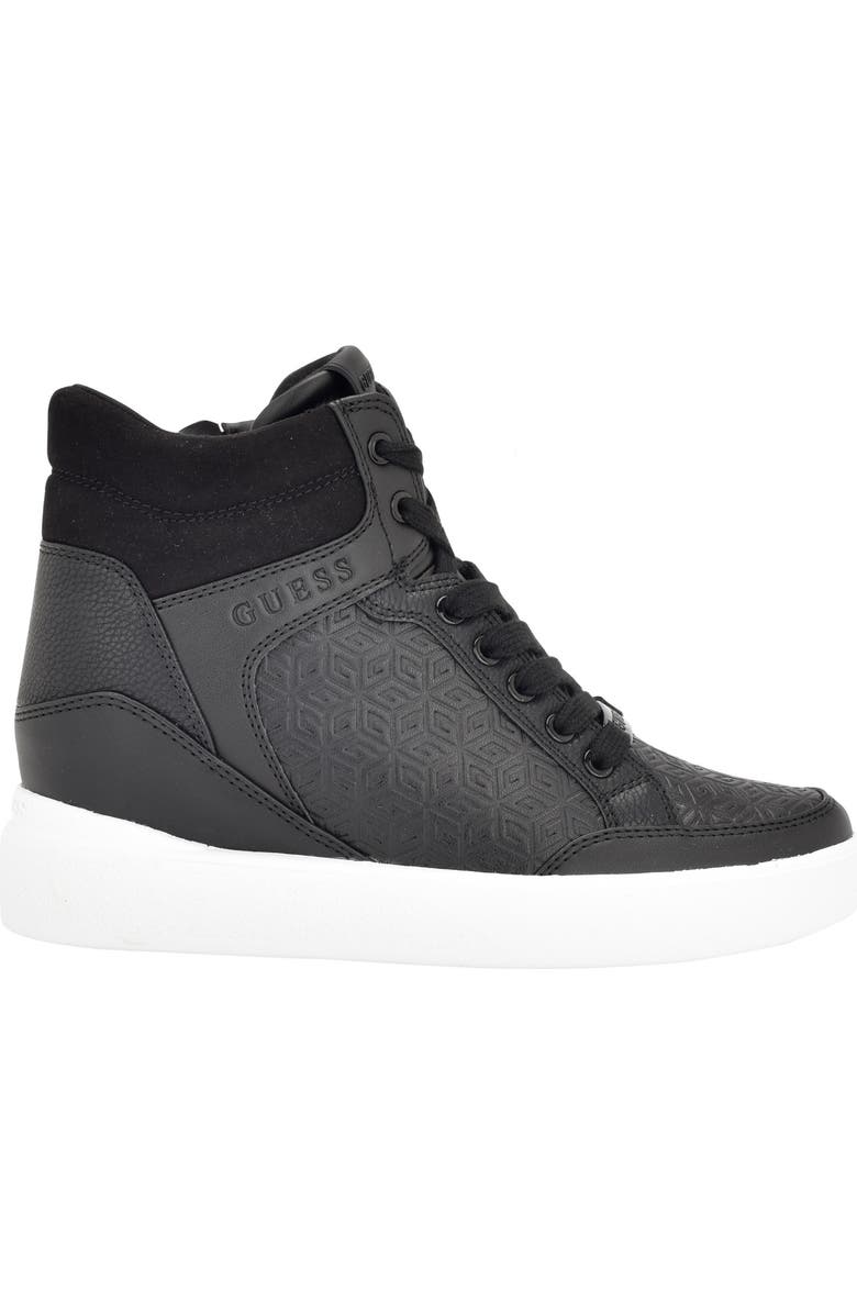 GUESS Blairin Wedge Sneaker, Alternate, color,