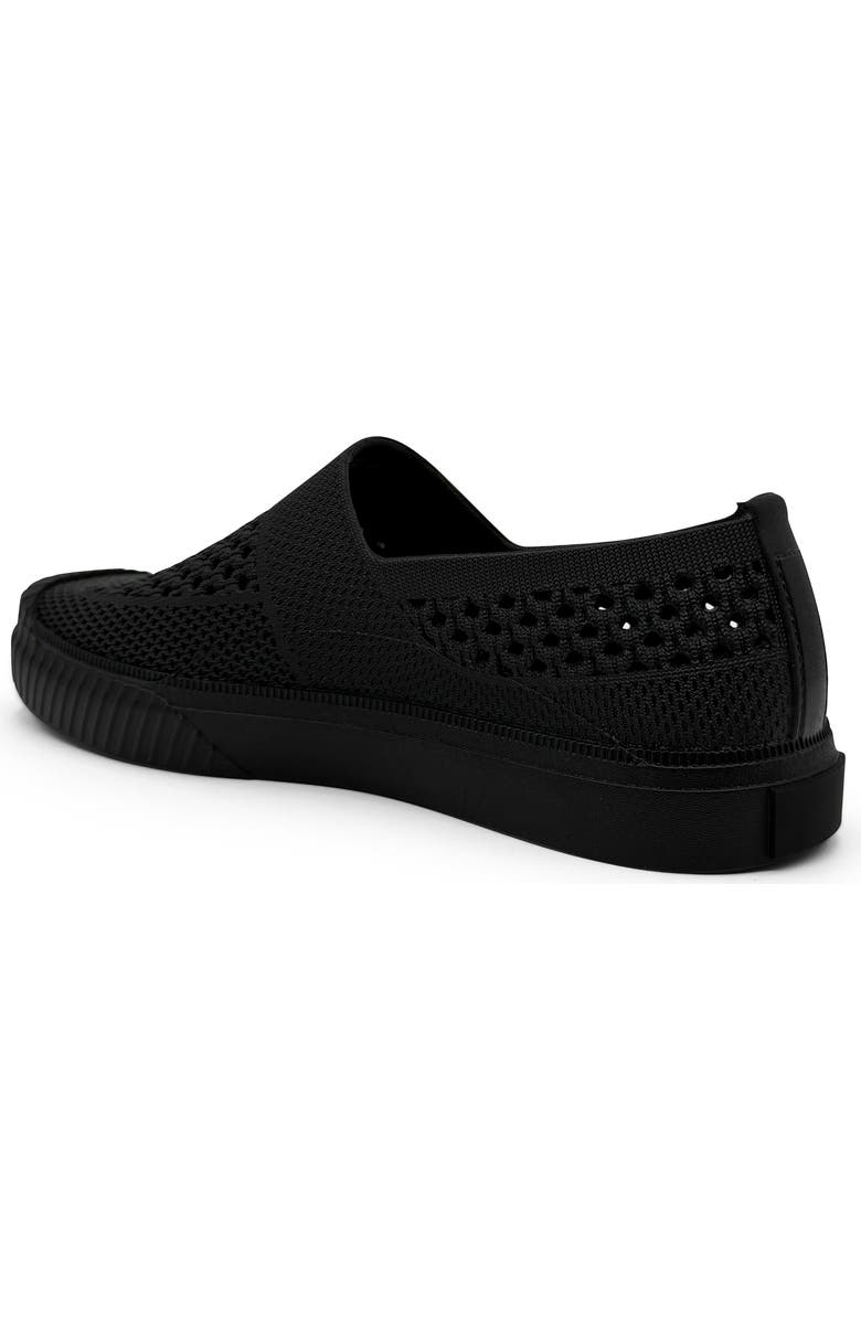 CHELSEA CREW Ruby Knit Slip-On Sneaker, Alternate, color, Black Rubber