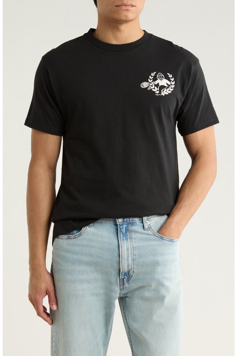 Monopoly GOT Game Graphic T-Shirt, Main, color, BLACK