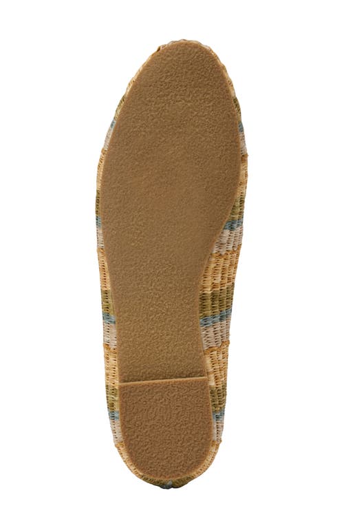 Jack Rogers Bradley Raffia Loafer In Multi