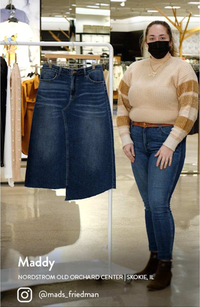 Jagged Denim Skirt, sales video thumbnail