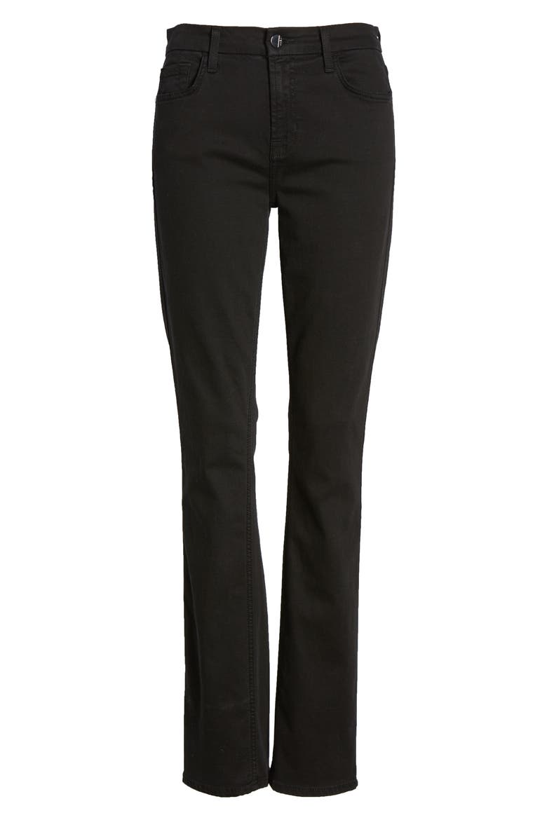 Stretch Slim Straight Leg Jeans, Alternate, color, CLASSIC BLACK NOIR