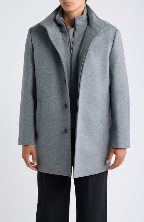 Mont Royal Insulated Wool & Cashmere Jacket with Bib
