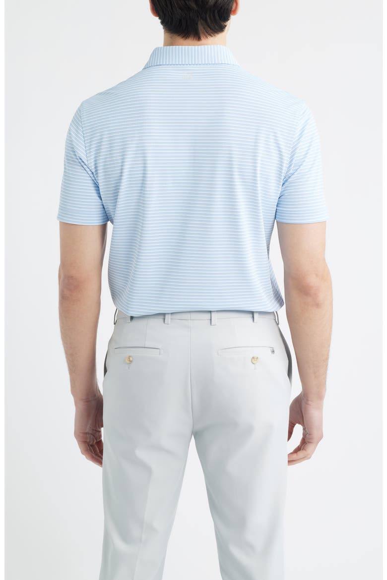 Tempo Performance Piqué Golf Polo, Alternate, color, BLUE FROST