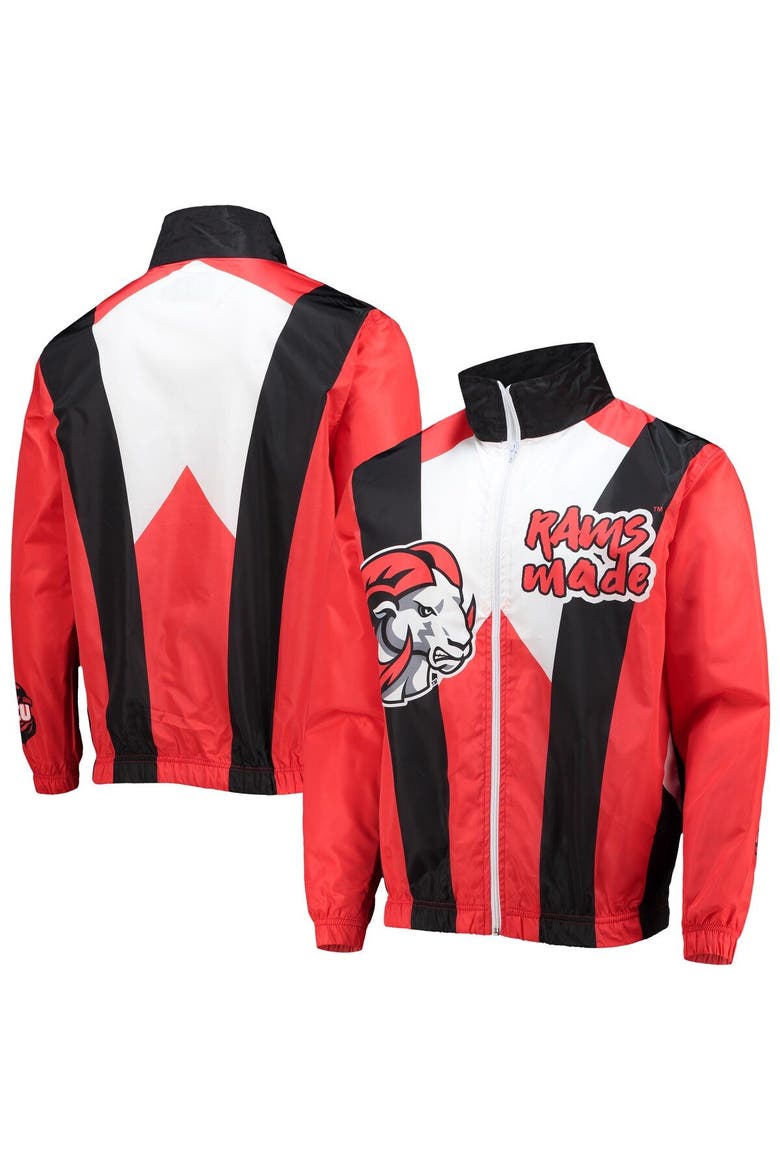 Men's Tones of Melanin Red Winston-Salem State Rams Anorak Full-Zip Jacket, Main, color, Red