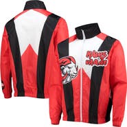 TONES OF MELANIN Men's Tones of Melanin Red Winston-Salem State Rams Anorak Full-Zip Jacket