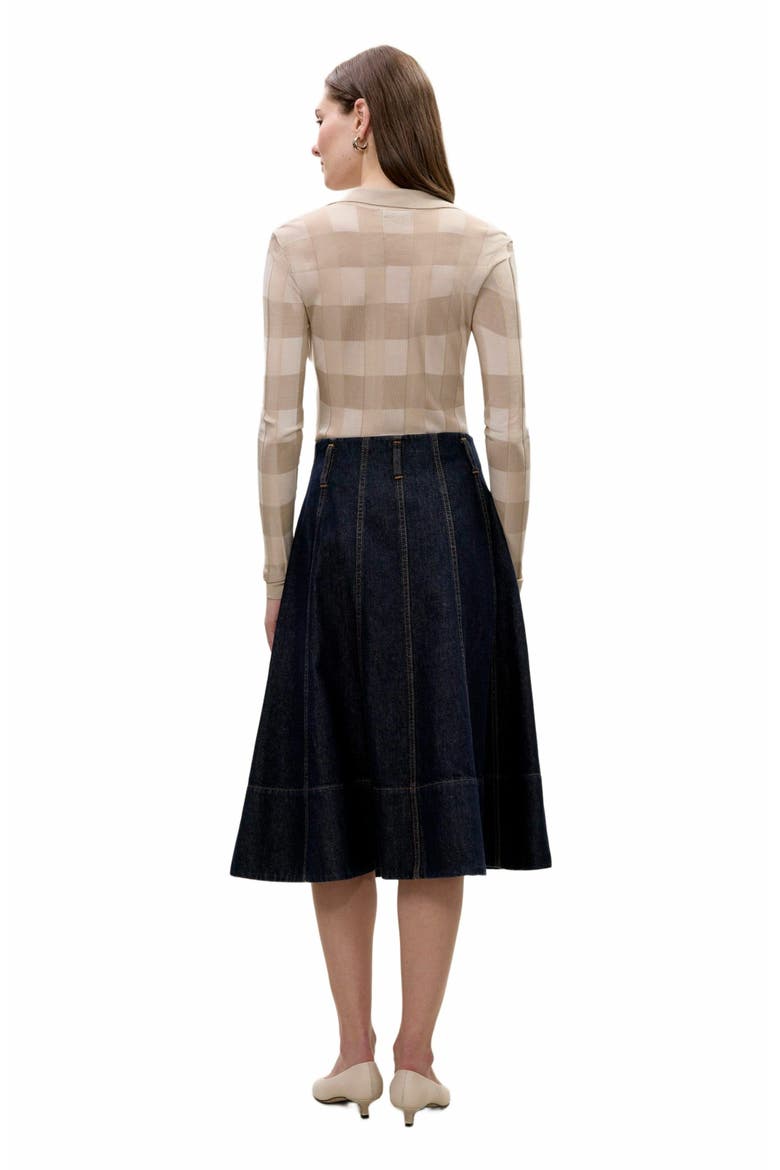 Sheer Knit Sweater, Alternate, color, SAND MULTI