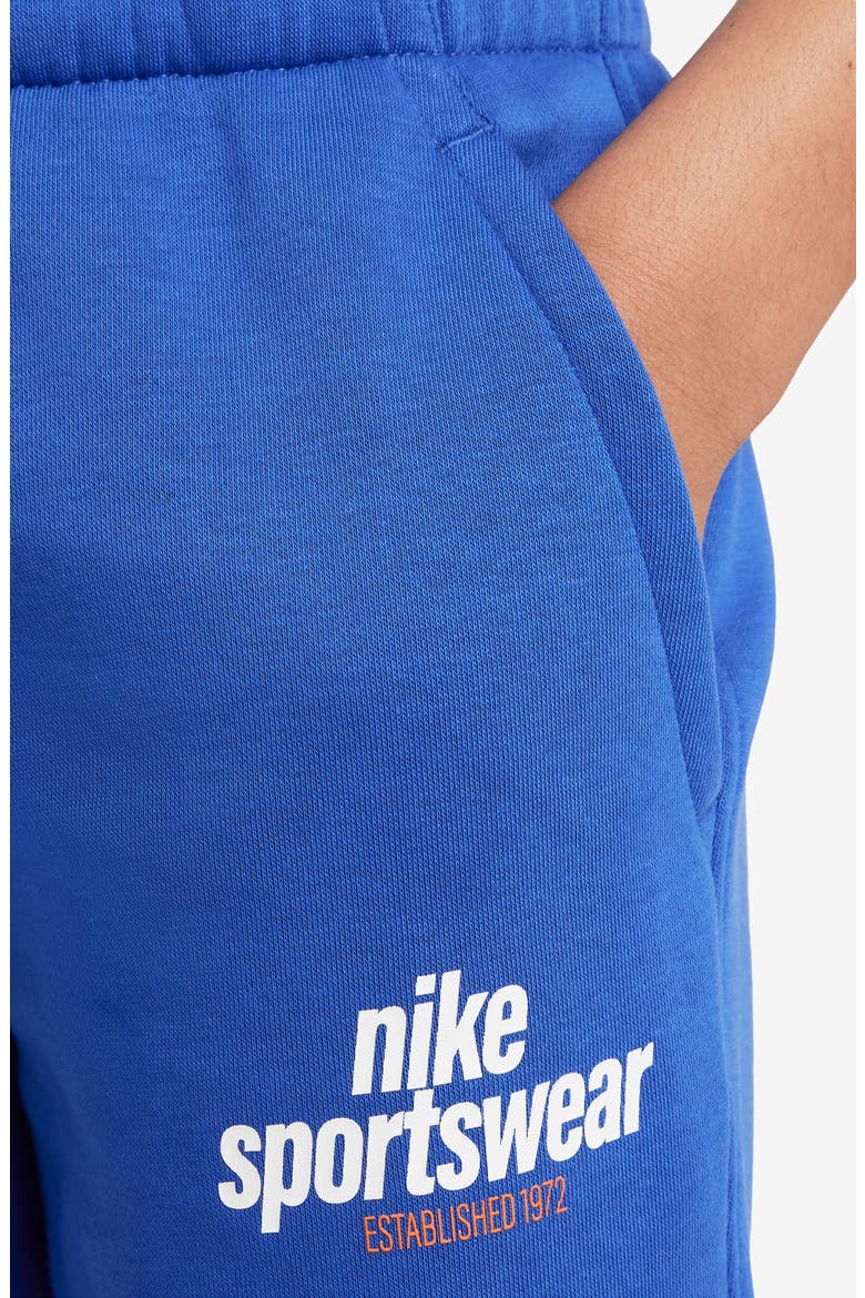 Kids' Sportswear Club Fleece Joggers, Alternate, color, GAME ROYAL/ GAME ROYAL/ WHITE