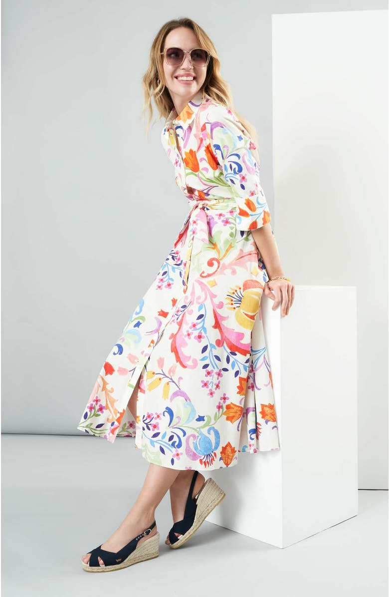 VISCATA Llansa Premium Fabrics Canvas Espadrille Sandal Wedges, Alternate, color, Black