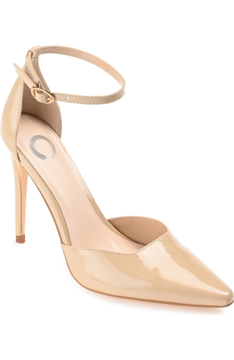 Journee Collection Miriem Stiletto Pump, Main, color, Nude