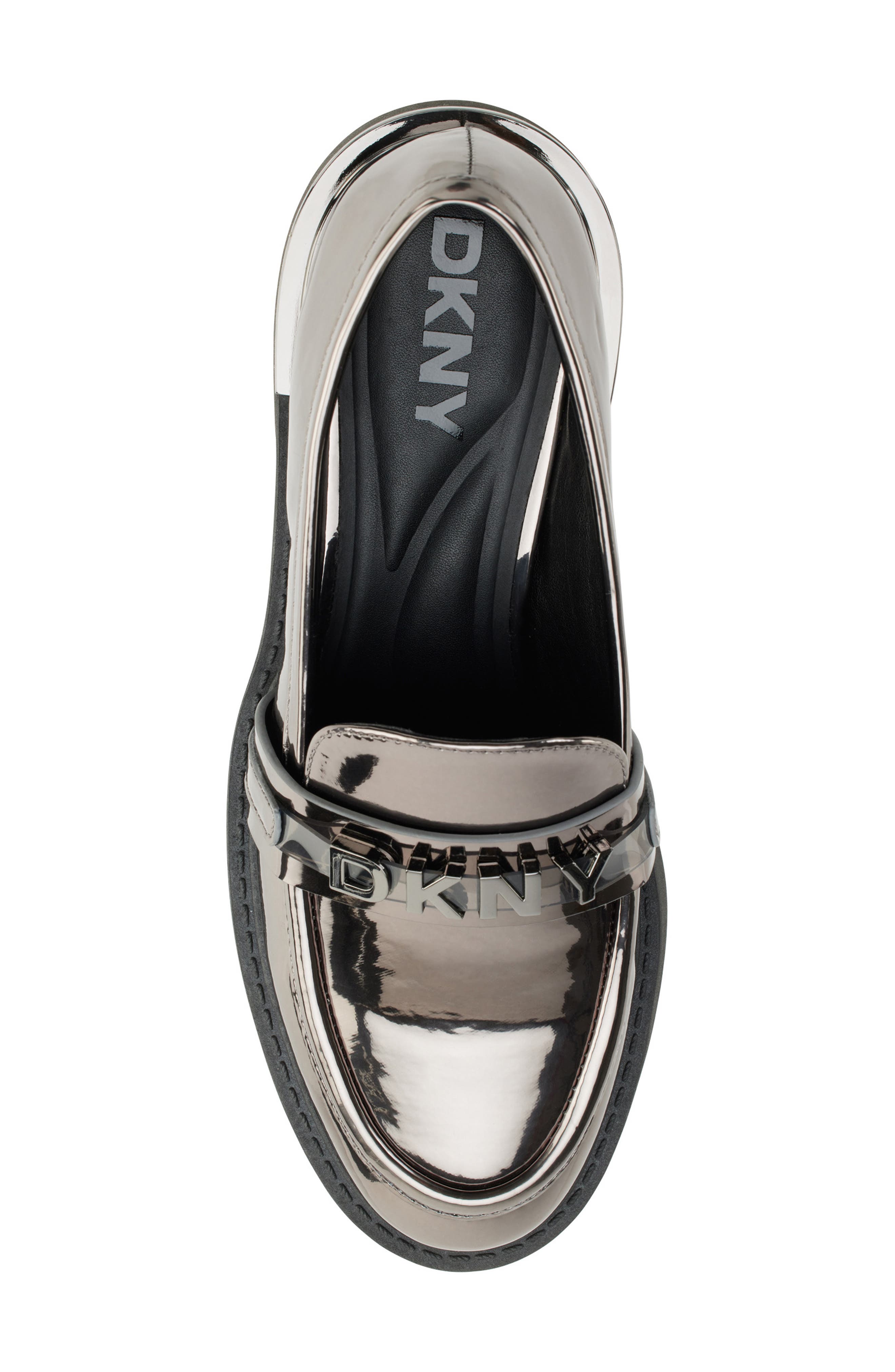 DKNY Rooney Bit Loafer, Alternate, color, Graphite